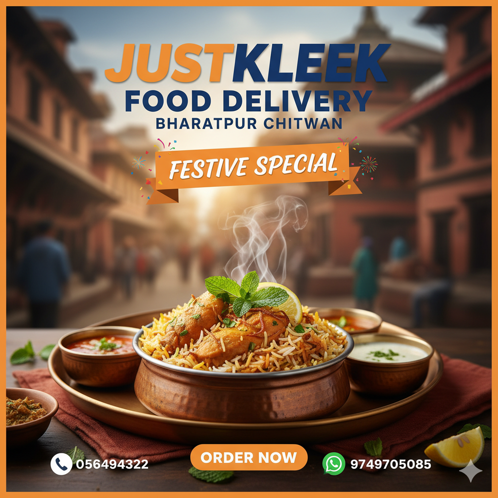 Hygiene First: Your Trusted Food Delivery in Bharatpur