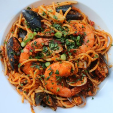 Spaghetti Mix Seafood